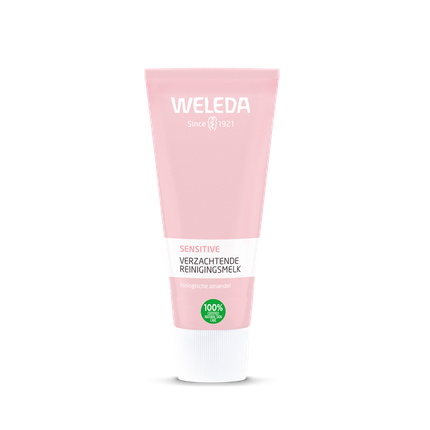 Weleda Sensitive Soothing Cleansing Milk | Gentle Facial Cleanser for Sensitive Skin