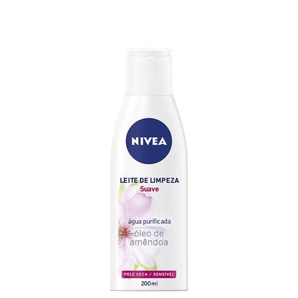 Nivea Soft Cleansing Milk, 200ml Gentle Makeup Remover & Facial Cleanser