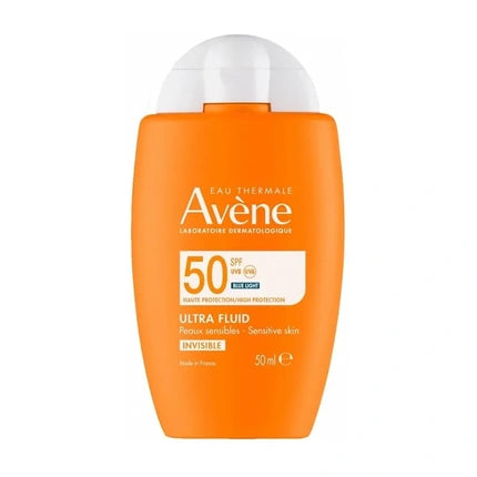 Avène Oil Control Ultra Fluid SPF 50+ Protective Fluid for Oily Skin, 50ml Lightweight Face Sunscreen