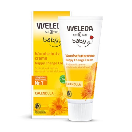 Weleda Calendula Baby Cream – Gentle Moisturising Baby Cream for Delicate & Sensitive Skin