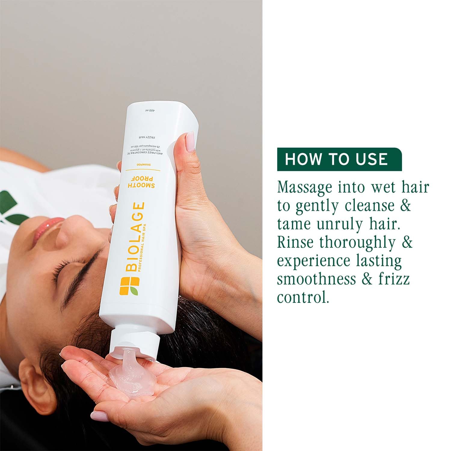 Matrix Biolage Smoothproof Camellia Shampoo - Smooth Frizzy Hair, 200ml Buy at Indicrest Image 8