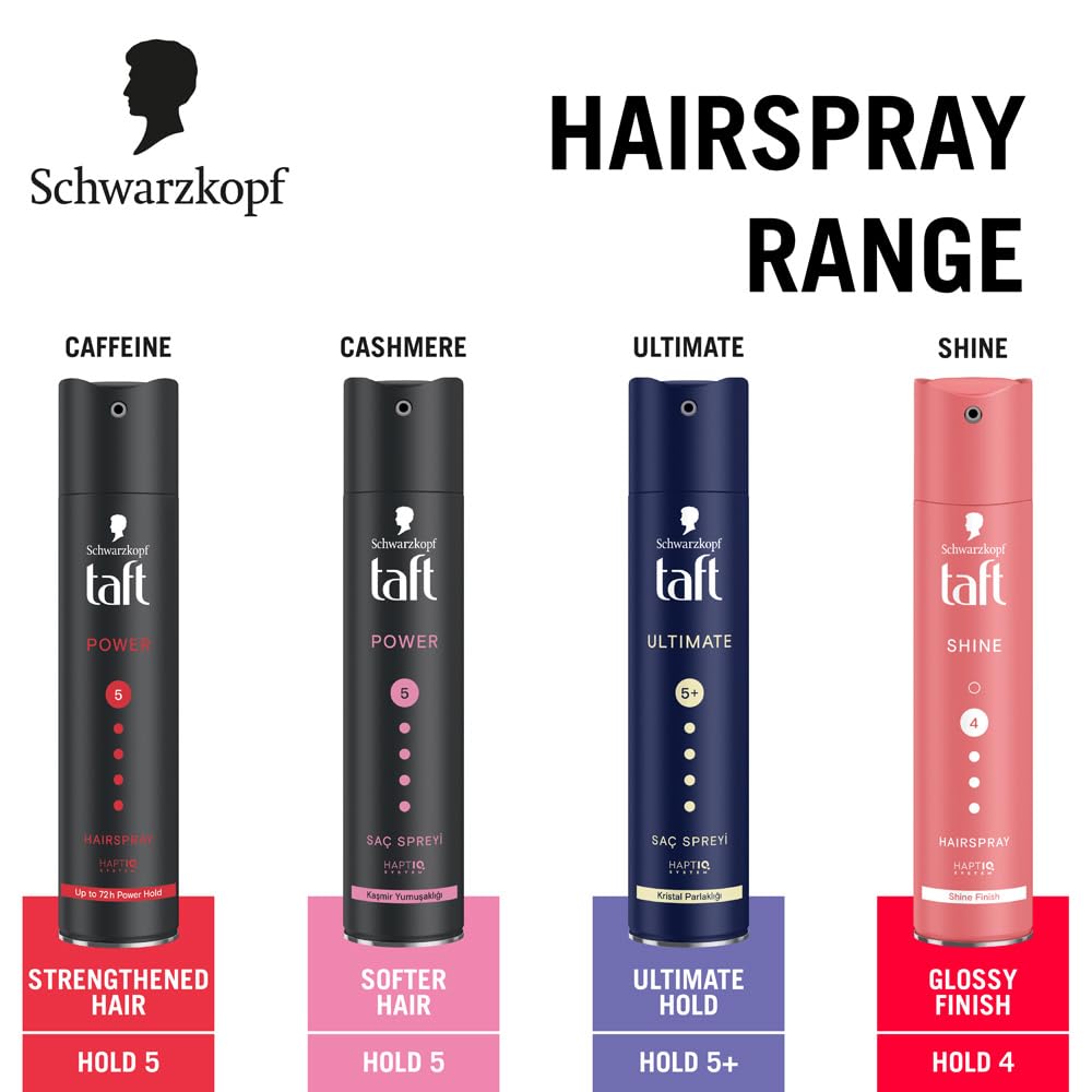 Schwarzkopf Taft Power XXL Hair Spray Hold 5 Three Weather, 400ml