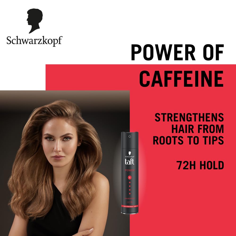 Schwarzkopf Taft Power XXL Hair Spray Hold 5 Three Weather, 400ml