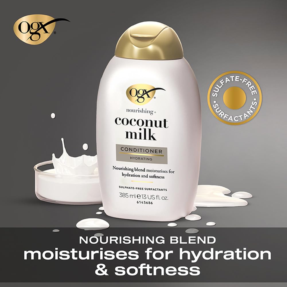 OGX Coconut Milk Conditioner, 385ml Buy at Indicrest Image 2