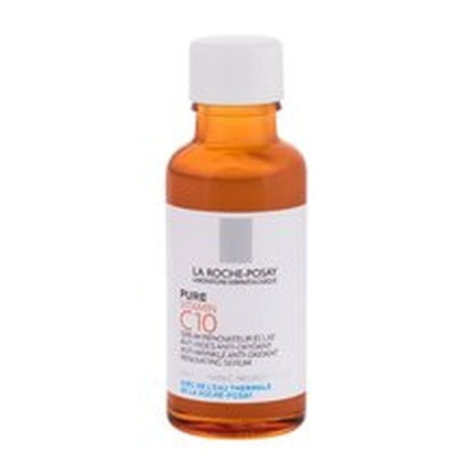 La Roche-Posay Pure Vitamin C10 Serum, 30ml – Anti-Wrinkle Brightening Face Serum with Vitamin C for Sensitive Skin