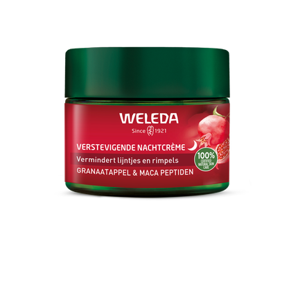 Weleda Pomegranate & Maca Firming Night Cream – Nourishing Anti-Ageing Night Moisturiser for Firmer-Looking Skin