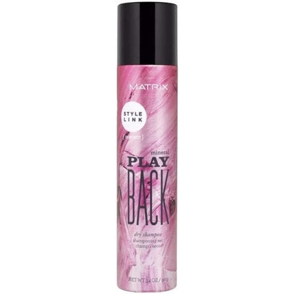 Matrix Style Link Mineral Play Back Dry Shampoo Spray, 153ml - Professional Waterless Hair Refresher