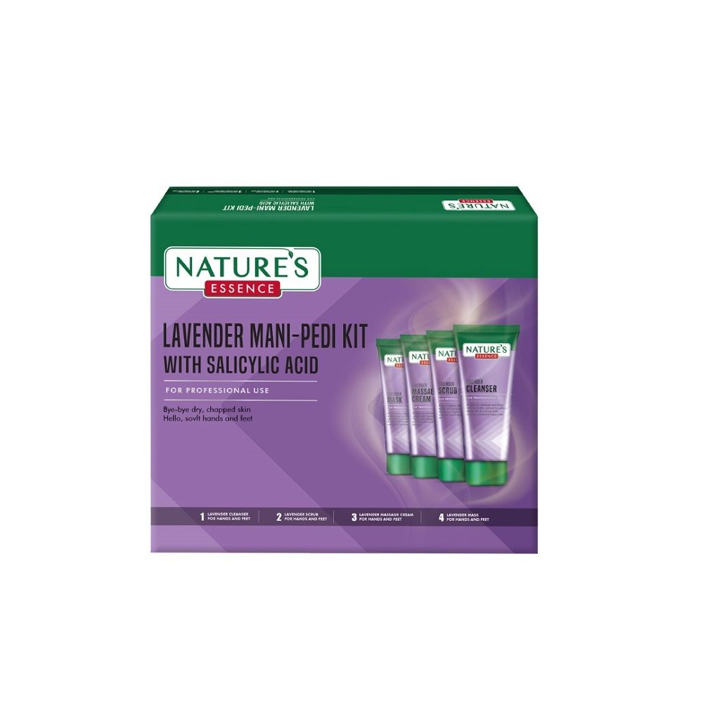 Nature's Essence Lavender Mani-Pedi Kit with Salicylic Acid, 400g Buy at Indicrest Image 2
