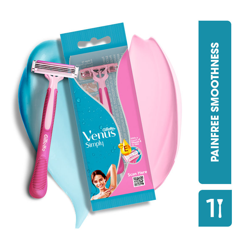 Gillette Venus Simply 3 Blades Razor for Women Buy at Indicrest Image 2