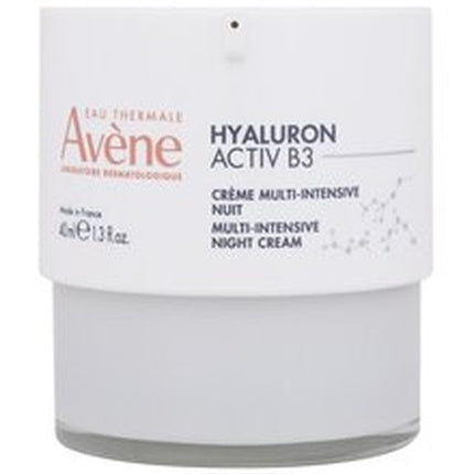 Avène Hyaluron Activ B3 Multi-Intensive Night Cream, 40ml – Overnight Moisturising Face Cream with Hyaluronic Acid & Vitamin B3 for Sensitive Skin