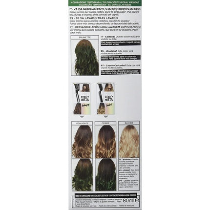 L'Oréal Paris Colorista Washout Green Temporary Hair Colour, 80ml