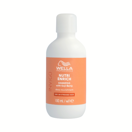 Wella Professionals Invigo Nutri-Enrich Deep Nourishing Shampoo, 100ml for Dry & Damaged Hair
