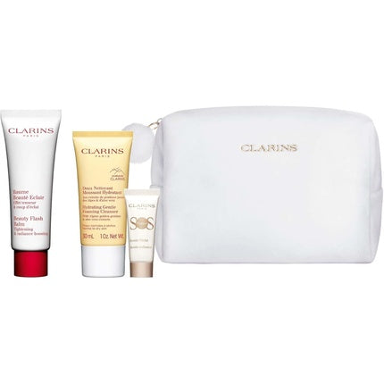 Clarins Radiance Care Experts Skincare Gift Set | Brightening & Hydrating Face Care Collection