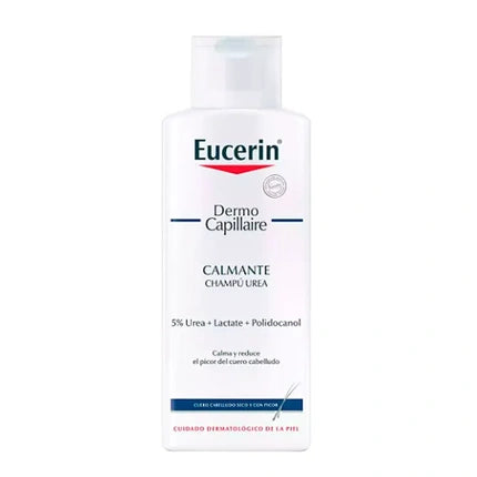 Eucerin DermoCapillaire Soothing Urea Shampoo, 250ml | Gentle Shampoo for Dry & Sensitive Scalp
