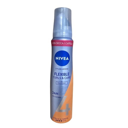 Nivea Strong Curls Hair Mousse, 150ml Curl Defining Styling Foam