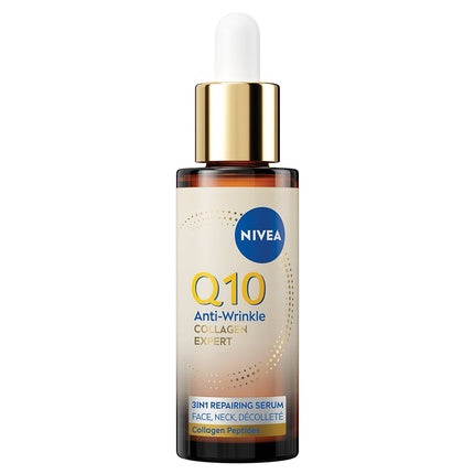 Nivea Q10 3-in-1 Collagen Boost Face Serum with Coenzyme Q10, 30ml
