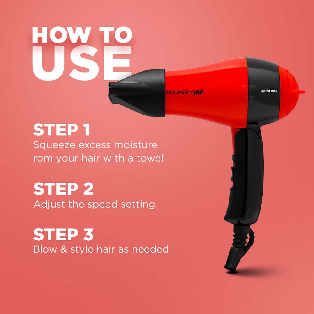 Ikonic Me Mini Speedy Hair Dryer Buy at Indicrest Image 6