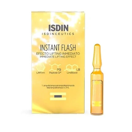 ISDIN Isdinceutics Instant Flash Immediate Lifting Effect Ampoule, 2ml Radiance Face Treatment