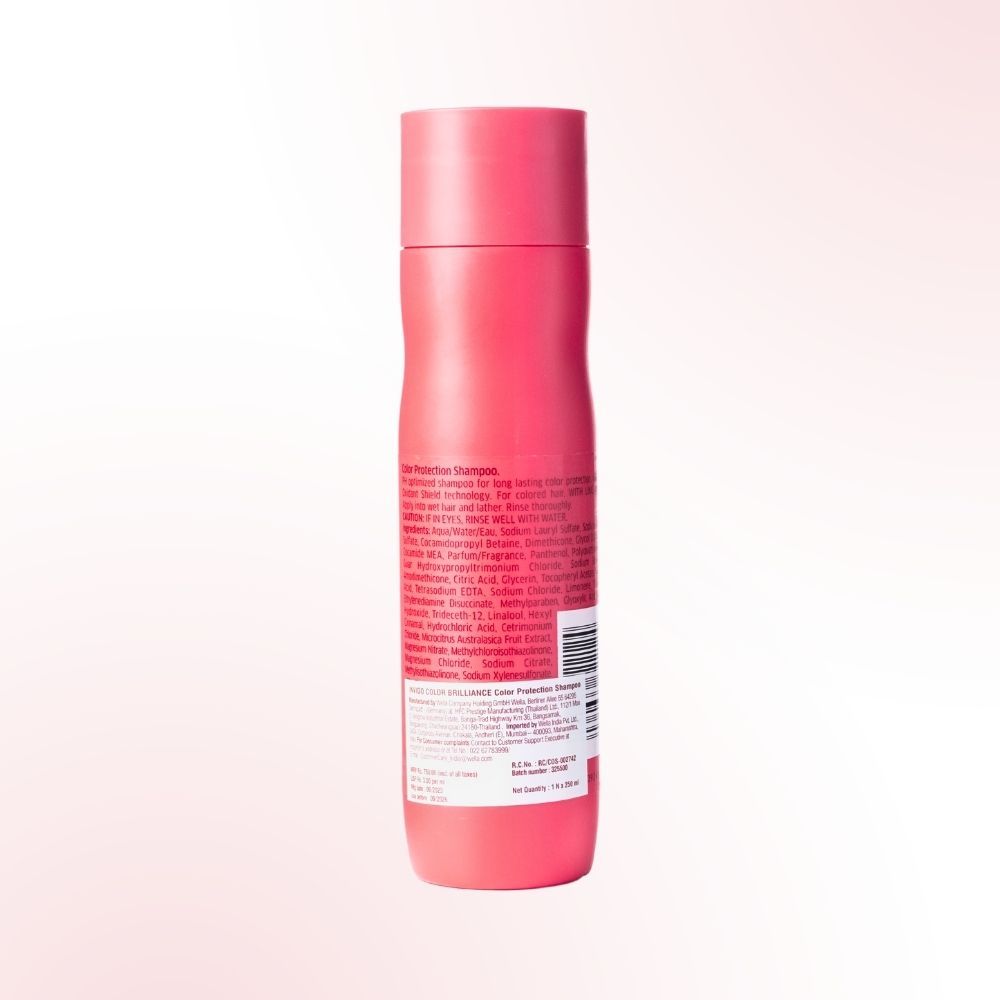 Wella Professionals Invigo Color Brilliance Shampoo With Lime Caviar, 250ml Buy at Indicrest Image 8