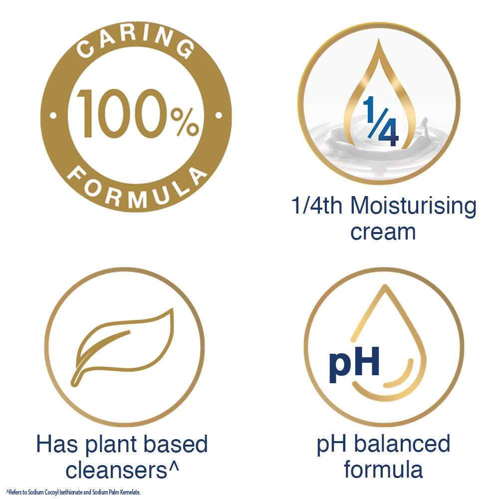 Dove Care & Protect Moisturising Cream Beauty Bathing Bar (Buy 3 Get 1 Free), 400g Buy at Indicrest Image 5