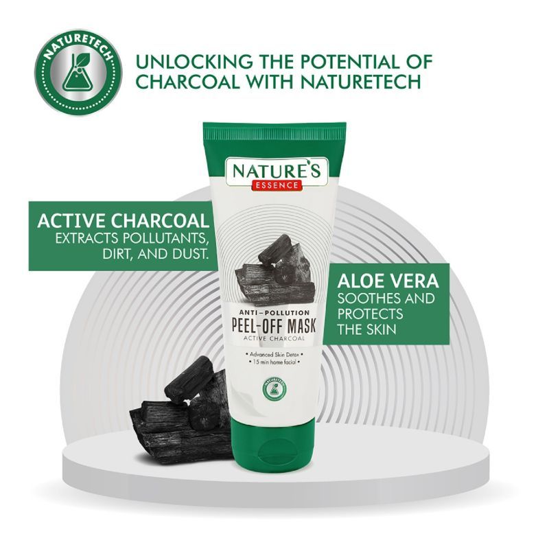 Nature's Essence Active Charcoal Peel-Off Mask, 50g Buy at Indicrest Image 4