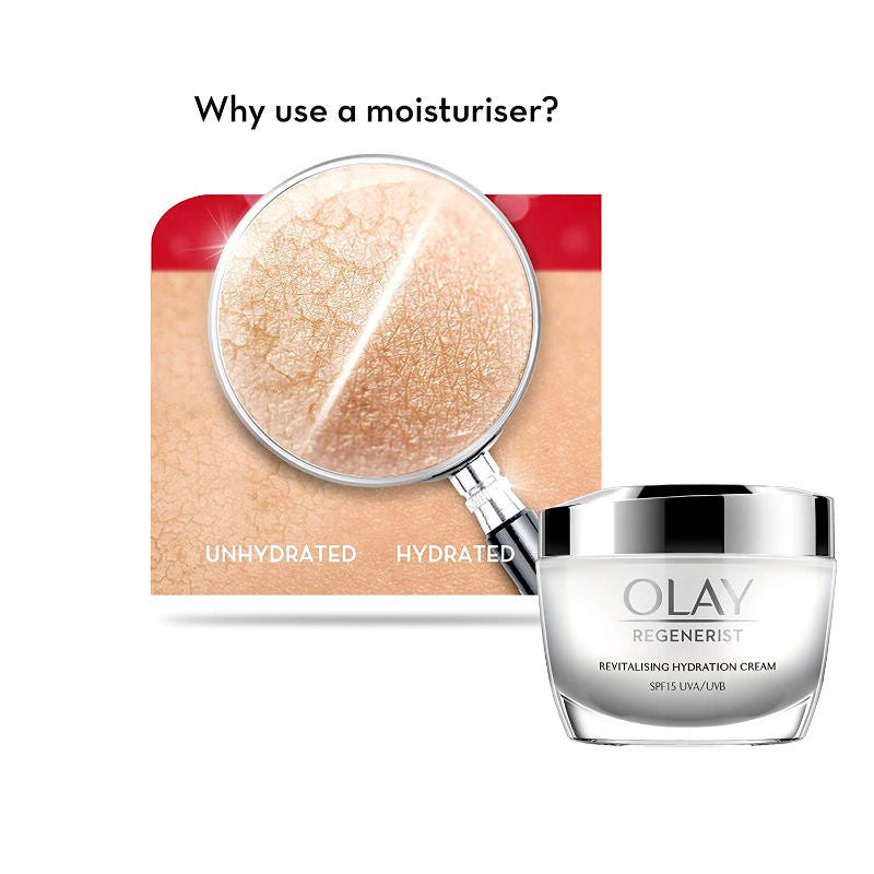 Olay Regenerist Revilatising Hydration Day Cream With Spf 15 For Plump Skin With Niacimide, 50g Buy at Indicrest Image 5