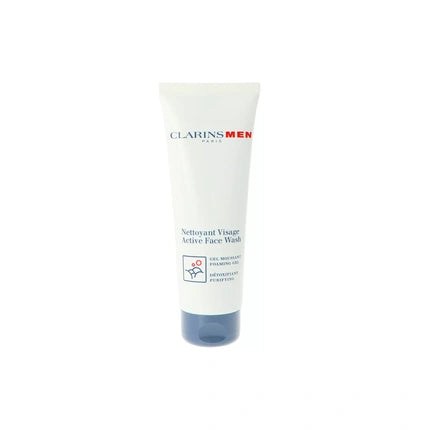 ClarinsMen Active Face Wash, 125ml Foaming Cleansing Gel for Men