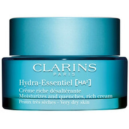 Clarins Hydra-Essentiel Rich Cream, 50ml – Hydrating Day Cream for Very Dry & Dehydrated Skin