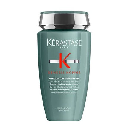 Kerastase Genesis Homme Bain de Masse Thickening Shampoo, 250ml | Professional Hair Care for Men