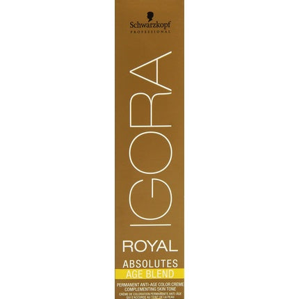 Schwarzkopf Igora Royal Absolutes Age Blend 9-560 Extra Light Blonde Gold Chocolate Permanent Hair Color Cream, 60ml – Professional Hair Colour for Mature Hair & Grey Coverage