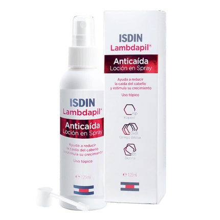 ISDIN Lambdapil Anti-Hair Loss Spray Lotion, 125ml | Scalp Hair Care Lotion