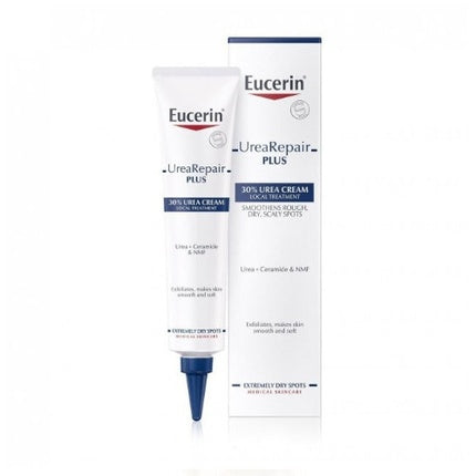 Eucerin UreaRepair PLUS 30% Urea Cream, 75ml | Intensive Moisturizing Cream for Extremely Dry, Rough & Thickened Skin