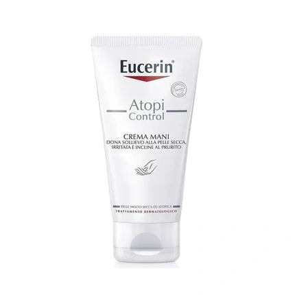 Eucerin AtopiControl Hand Cream, 75ml – Soothing Hand Cream for Dry, Sensitive & Atopic-Prone Skin