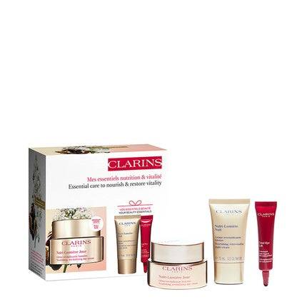 Clarins Nutrition & Vitality Essence Gift Set Nourishing Skincare Collection