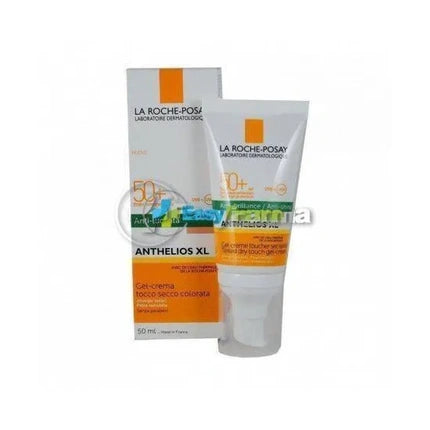 La Roche-Posay Anthelios Anti-Shine SPF 50+ Dry Touch Tinted Gel-Cream, 50ml Oil Control Sunscreen