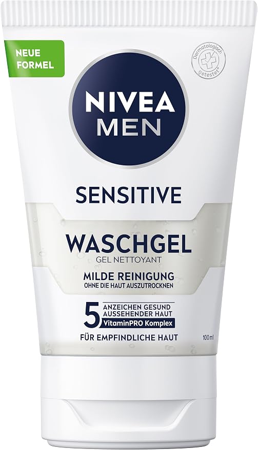 Nivea Sensitive Cleansing Gel Face Wash, 100ml