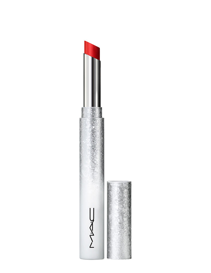 M.A.C Powder Kiss Velvet Blur Slim Stick- Holiday Collection Merry Cherry, 1g Buy at Indicrest Image 2