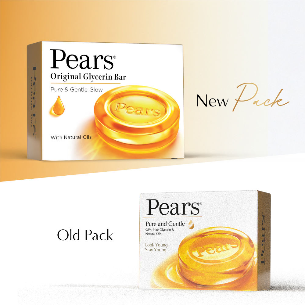 Pears Pure & Gentle Soap Bar Paraben-Free Body Soaps for Soft Skin (Pack of 3), 375g Buy at Indicrest Image 7