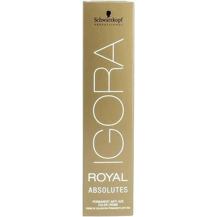 Schwarzkopf Professional IGORA Royal Absolutes 5-50 Light Brown Gold Natural Permanent Anti-Age Hair Color, 60ml