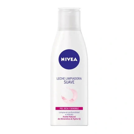 Nivea Soft Cleansing Milk, 200ml Gentle Makeup Remover & Facial Cleanser