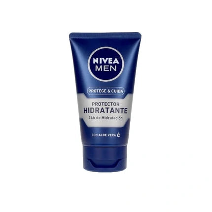 Nivea Men Protect & Care Aloe Moisturizing Face Cream, 75ml Daily Hydrating Moisturizer for Men
