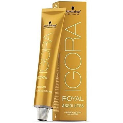 Schwarzkopf Professional Igora Royal Absolutes 6-60 Dark Blonde Chocolate Natural Permanent Hair Colour, 60ml