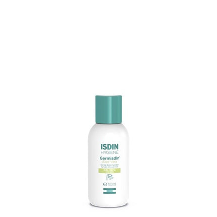 ISDIN Germisdin Aloe Vera Bath Gel, 100ml Soap-Free Body Wash for Dry & Sensitive Skin