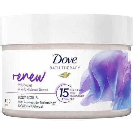 Dove Bath Therapy Renew Body Scrub, 295ml Exfoliating Body Scrub