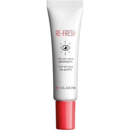 Clarins My Clarins Re-Fresh Roll-On Eye De-Puffer, 15ml | Cooling Hydrating Eye Care