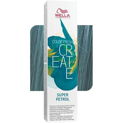 Wella Color Fresh Create Super Petrol Semi-Permanent Hair Colour, 60ml