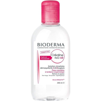 Bioderma Sensibio H2O AR Micellar Solution, 250ml – Unscented Makeup Remover & Gentle Cleanser for Sensitive Skin