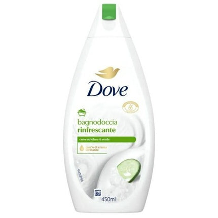 Unilever Dove Refreshing Shower Gel, 450ml Moisturising Body Wash for Soft & Fresh Skin
