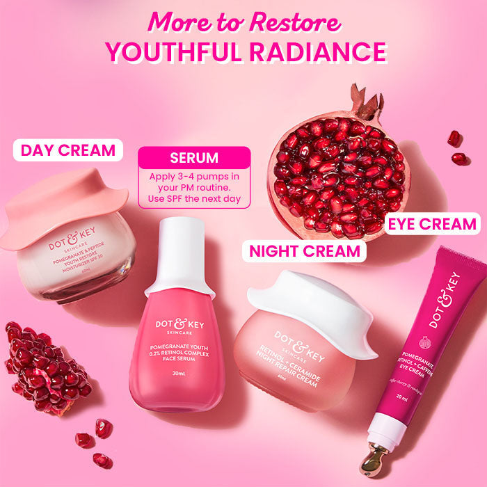 Dot & Key Pomegranate Youth 0.2% Retinol Complex Face Serum, 30ml Buy at Indicrest Image 7