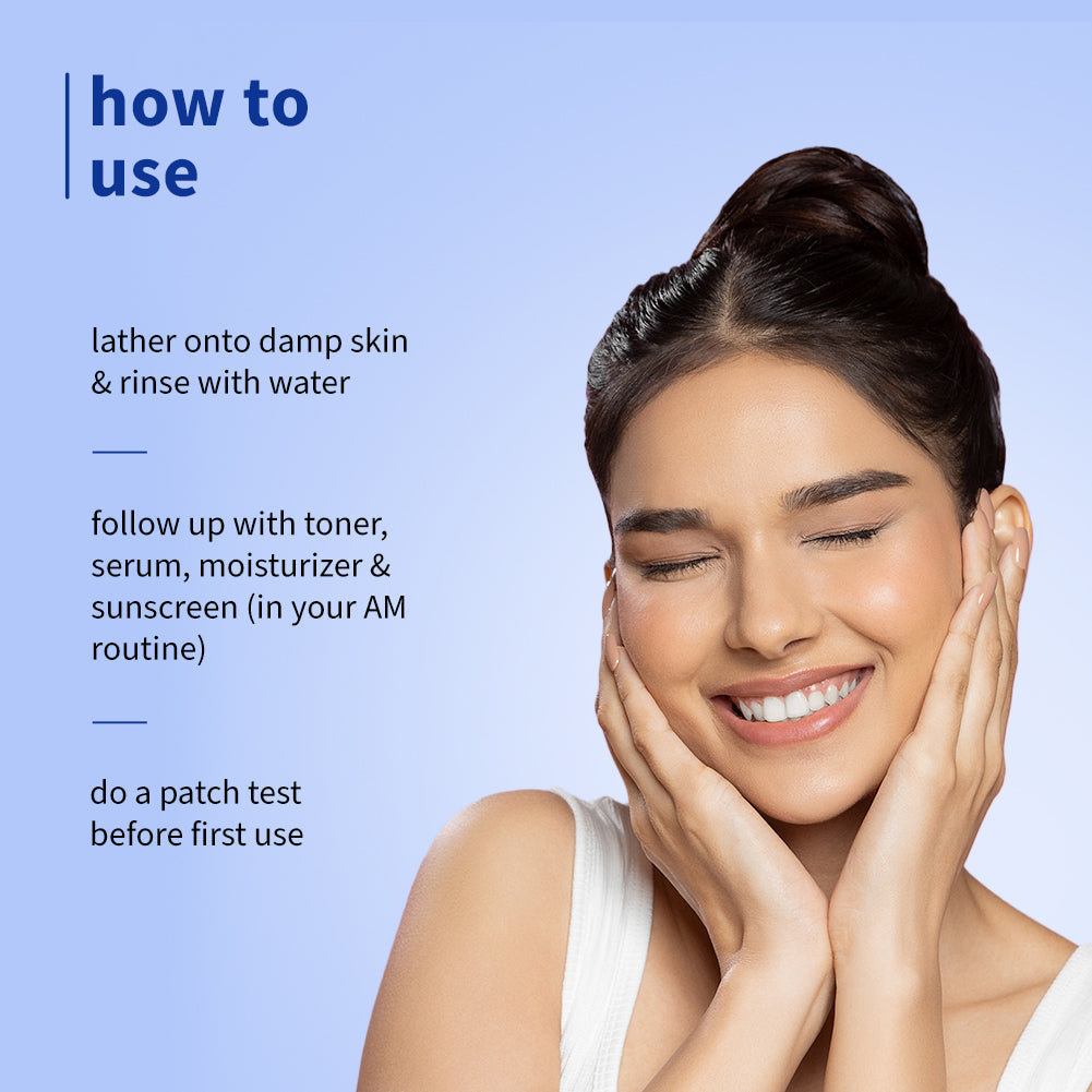 Plum Plum 1% Salicylic Acid Clearly Gentle Gel Face Wash with Blueberry | Helps Fight Active Acne | Gentle & Non-Drying | For Oily, Acne-Prone Skin | Beginner-Friendly | All Genders | 100% Vegan | 100 Ml, 100ml Buy at Indicrest Image 7